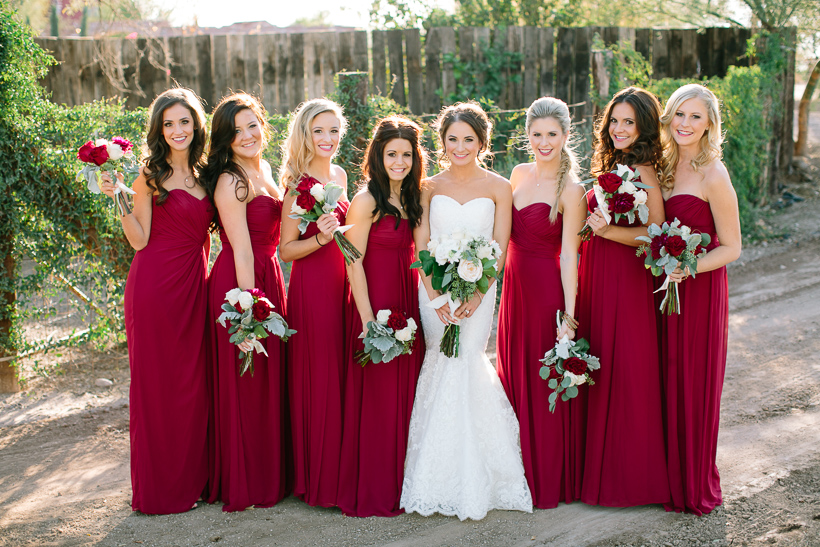 bridesmaids-maroon-red-white-bouquets-vienna-glenn-photography-windmill-winery-dessy-group-arizona-wedding-bridesmaid-dresses-bridal-party-dessy-dresses